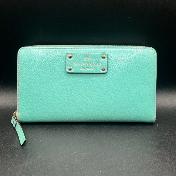 kate spade Handbags - Kate Spade Robin Egg Colored Wallet